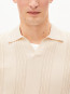 Cotton knit poloshirt pure 