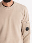 Chenille cotton lens pullover vin khaki 