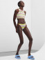 Crochet swimwear brief multicolor 