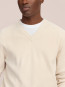Danny v-neck pullover  ivory 