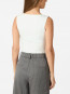 Ditty jersey top white 