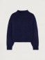 East 18q pullover navy chine 