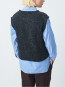 East 19m cardigan anthracite chine M