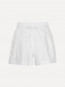 Elasticated shorts bright white 
