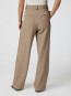 Emmett structure pant dark taupe 