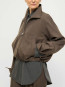 Enya jacket brown mel 
