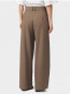 Essiall pinstripe pant taupe 