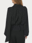 Ettalie dot blouse black 