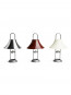 Mousqueton lamp iron red 