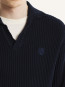 Fox head ripped polo jumper navy 