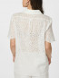 Gessie embroidery shirt white 