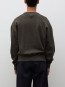 Gilja brushed diagonal cotton fleece beech green 