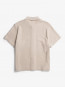 Gustav crochet shirt oatmeal 