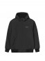 Hooded sail jacket black 