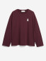 Iconic a fietaa longsleeve dk cranberry 