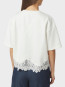Iria lace tee white 
