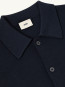 Jacket knitted men blue 