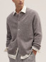Jasper crew cardigan mable husk 