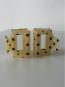 Josefin clip yellow polkadot 