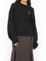 Knit crewneck sweater nine iron 