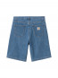 Landon short blue heavy 