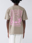 Lost surfer t-shirt taupe 