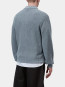 LS miles polo knit shady blue 