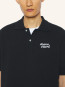 Maison Kitsuné polo shirt black 