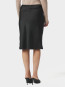 Mindie heavy sateen skirt black 