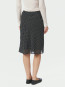Mindie mini dot skirt black 