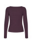 Nanlia-m evelyn t-shirt deep purple 