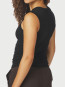 Nimbi fine rib top black 