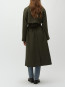 Odonna-m lava coat dusty olive 