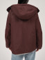 Olivia rain jacket dk brown 