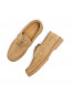 Ollie boat mokassin earth suede 