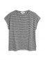 Oneliaa lovely stripes black oatmilk 