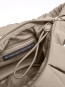 Pleat moon small bag  scallop 