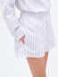 Poplin shorts cloud dancer 