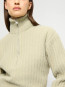 Pyrola pullover white moss 