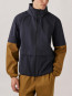 Rain tech nylon jacket walnut 