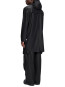 Long rain jacket black 