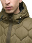 Reengineered hooded jacket beech 