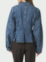 Rivora denim peplum jacket blue 