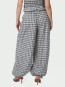 Roxane balloon check pants black 