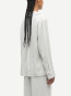 Saiben blouse light grey mel M