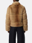 Sai mink coat blonde mink 