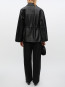 Salaax leather jacket black 