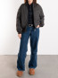 Salia bomber jacket faded black 