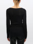 Salibby ls knit top black 
