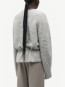Salo v-neck pullover grey mel 
